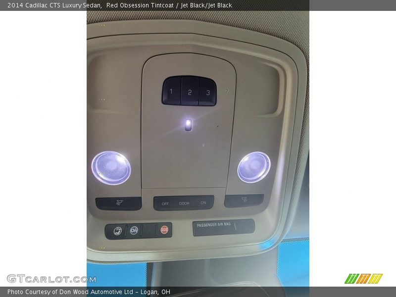 Red Obsession Tintcoat / Jet Black/Jet Black 2014 Cadillac CTS Luxury Sedan