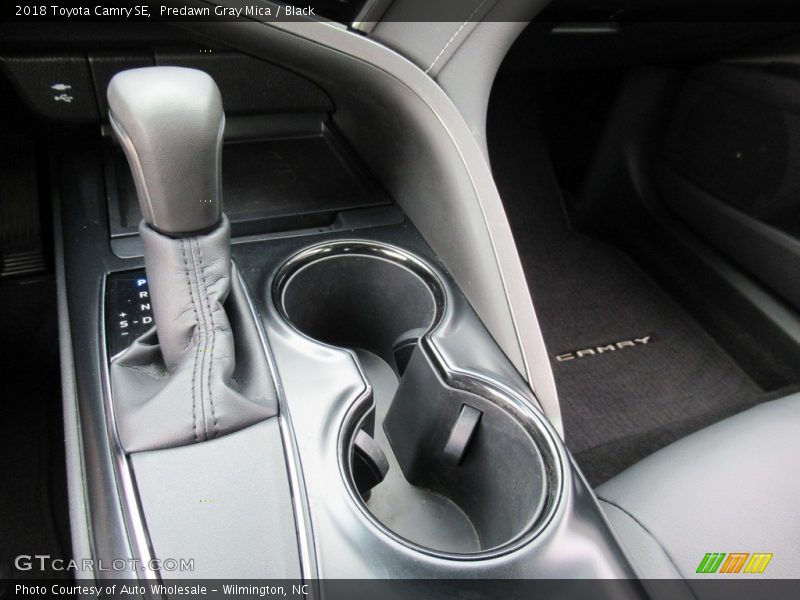 Predawn Gray Mica / Black 2018 Toyota Camry SE