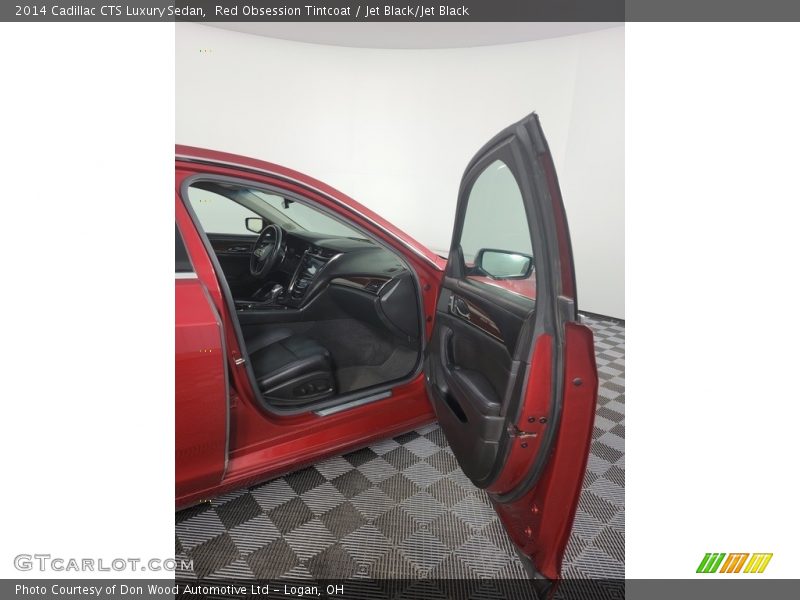 Red Obsession Tintcoat / Jet Black/Jet Black 2014 Cadillac CTS Luxury Sedan