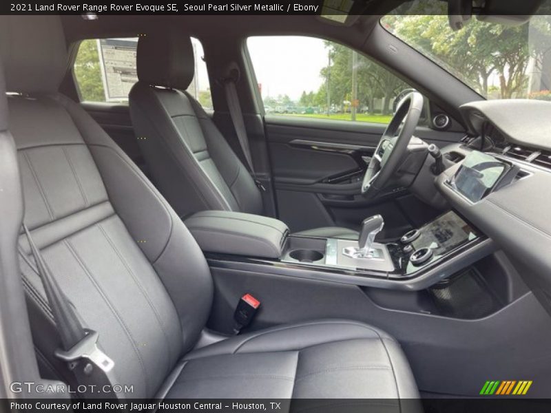 Seoul Pearl Silver Metallic / Ebony 2021 Land Rover Range Rover Evoque SE