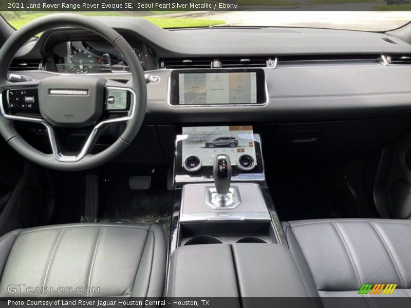 Seoul Pearl Silver Metallic / Ebony 2021 Land Rover Range Rover Evoque SE