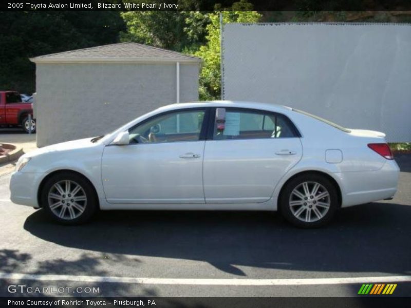 Blizzard White Pearl / Ivory 2005 Toyota Avalon Limited