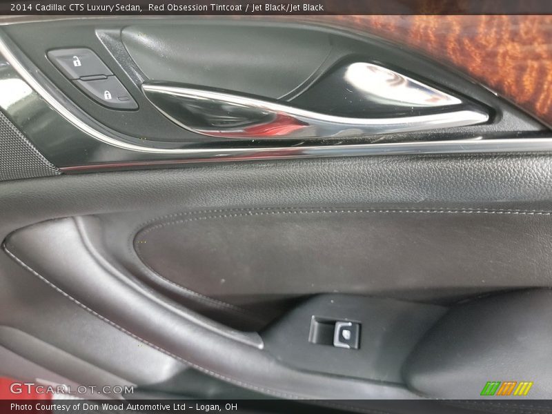 Red Obsession Tintcoat / Jet Black/Jet Black 2014 Cadillac CTS Luxury Sedan