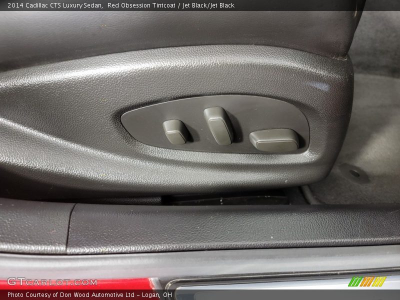 Red Obsession Tintcoat / Jet Black/Jet Black 2014 Cadillac CTS Luxury Sedan
