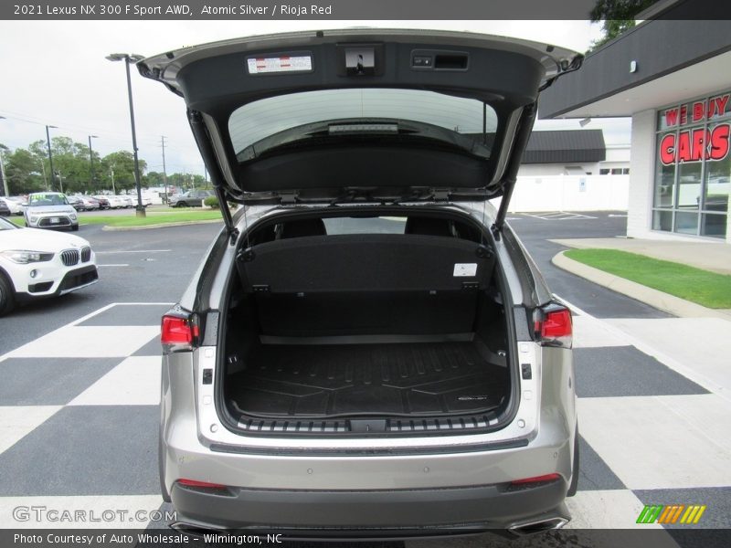 Atomic Silver / Rioja Red 2021 Lexus NX 300 F Sport AWD