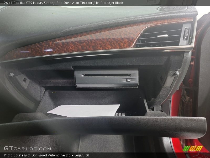 Red Obsession Tintcoat / Jet Black/Jet Black 2014 Cadillac CTS Luxury Sedan