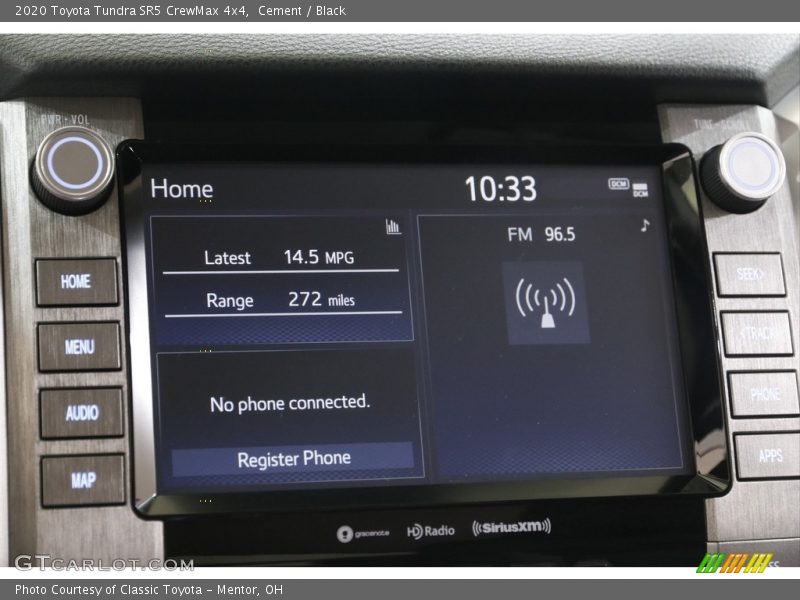 Cement / Black 2020 Toyota Tundra SR5 CrewMax 4x4