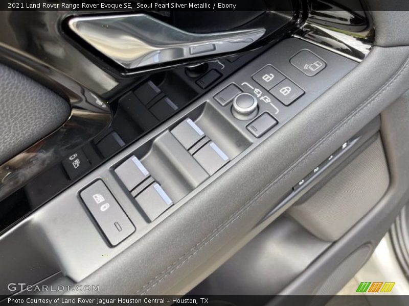 Seoul Pearl Silver Metallic / Ebony 2021 Land Rover Range Rover Evoque SE
