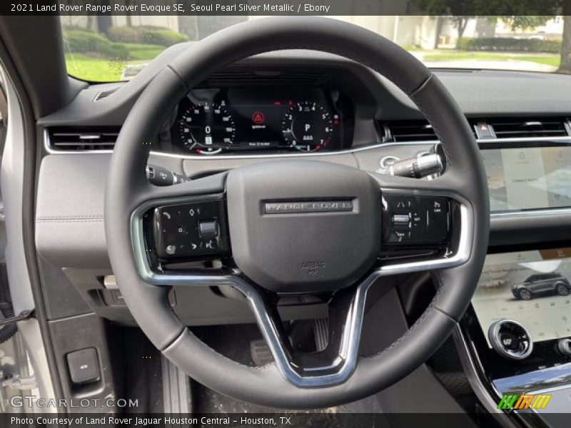 Seoul Pearl Silver Metallic / Ebony 2021 Land Rover Range Rover Evoque SE