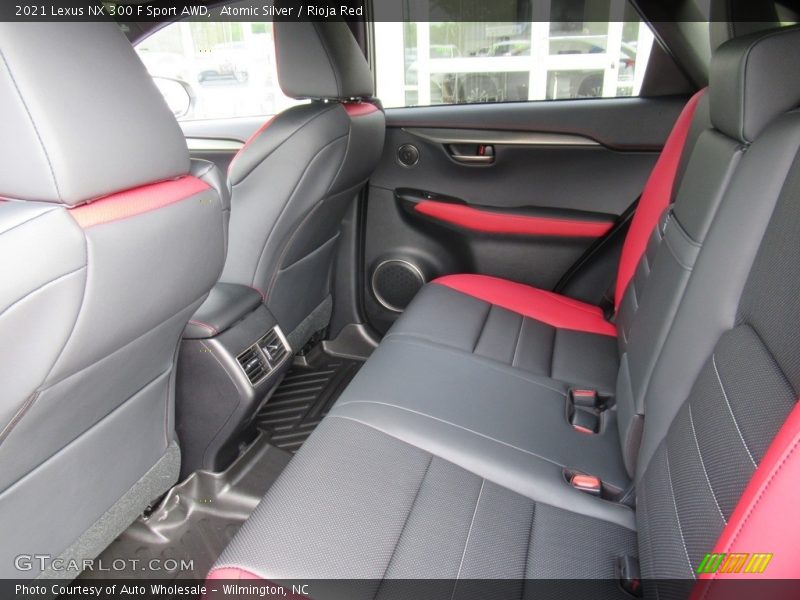 Rear Seat of 2021 NX 300 F Sport AWD