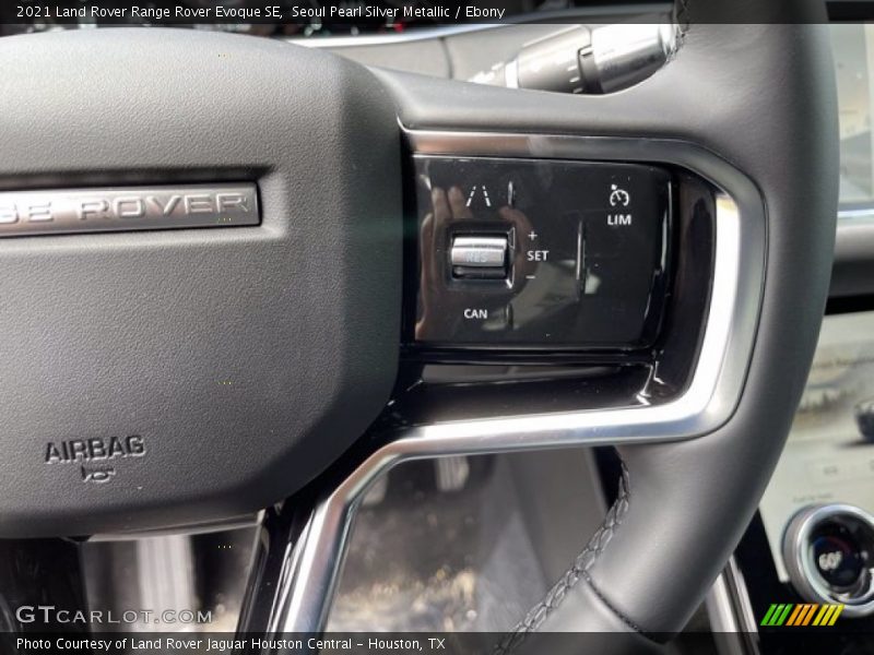 Seoul Pearl Silver Metallic / Ebony 2021 Land Rover Range Rover Evoque SE