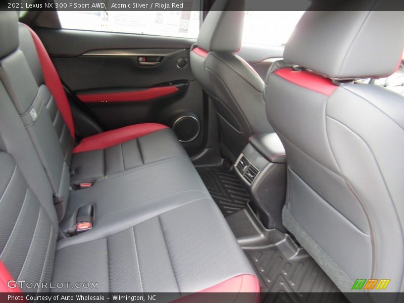 Atomic Silver / Rioja Red 2021 Lexus NX 300 F Sport AWD