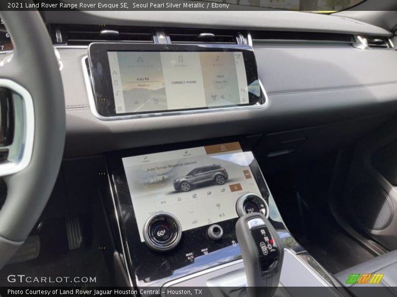 Seoul Pearl Silver Metallic / Ebony 2021 Land Rover Range Rover Evoque SE