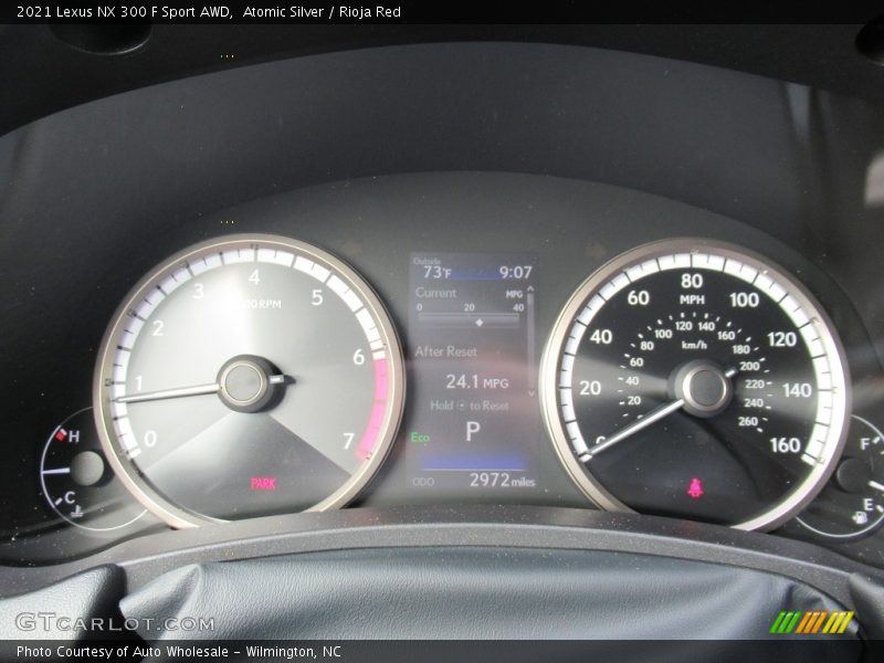  2021 NX 300 F Sport AWD 300 F Sport AWD Gauges