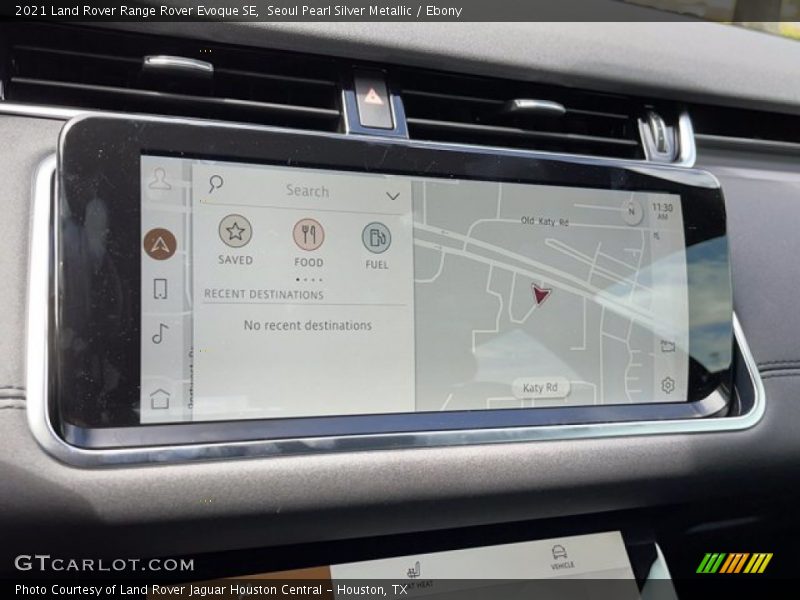 Seoul Pearl Silver Metallic / Ebony 2021 Land Rover Range Rover Evoque SE