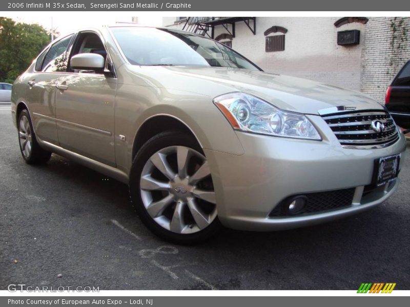 Serengeti Sand Metallic / Graphite 2006 Infiniti M 35x Sedan