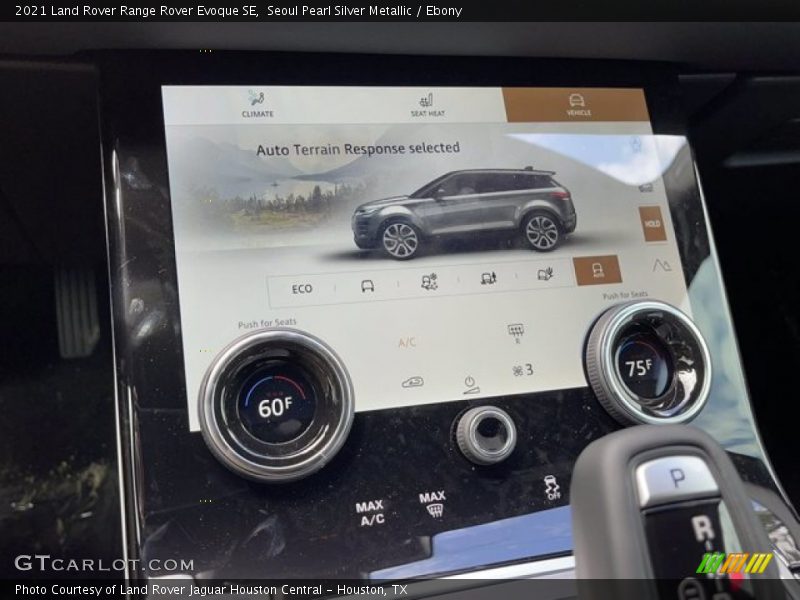 Seoul Pearl Silver Metallic / Ebony 2021 Land Rover Range Rover Evoque SE