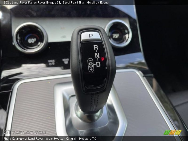 Seoul Pearl Silver Metallic / Ebony 2021 Land Rover Range Rover Evoque SE