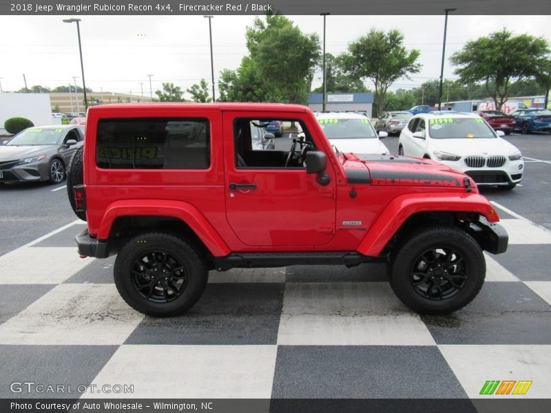 Firecracker Red / Black 2018 Jeep Wrangler Rubicon Recon 4x4