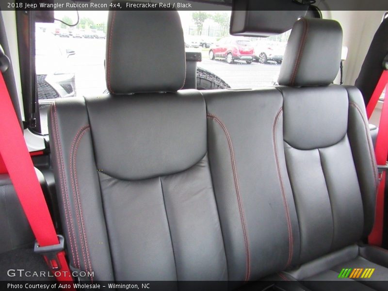 Firecracker Red / Black 2018 Jeep Wrangler Rubicon Recon 4x4
