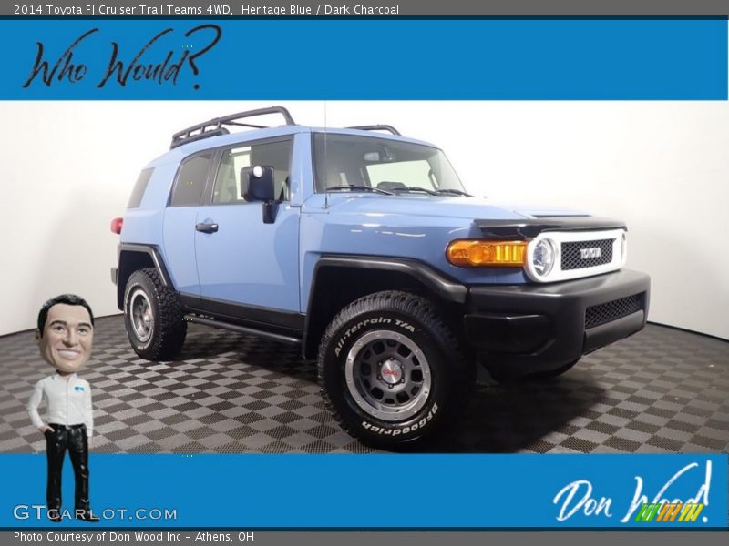 Heritage Blue / Dark Charcoal 2014 Toyota FJ Cruiser Trail Teams 4WD