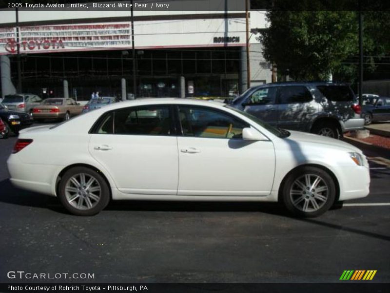 Blizzard White Pearl / Ivory 2005 Toyota Avalon Limited