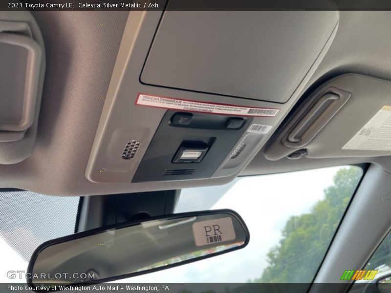 Celestial Silver Metallic / Ash 2021 Toyota Camry LE