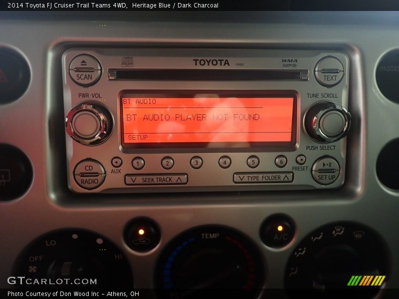 Heritage Blue / Dark Charcoal 2014 Toyota FJ Cruiser Trail Teams 4WD