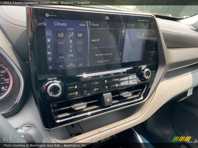 Blueprint / Graphite 2021 Toyota Highlander Limited AWD