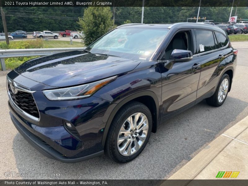 Blueprint / Graphite 2021 Toyota Highlander Limited AWD