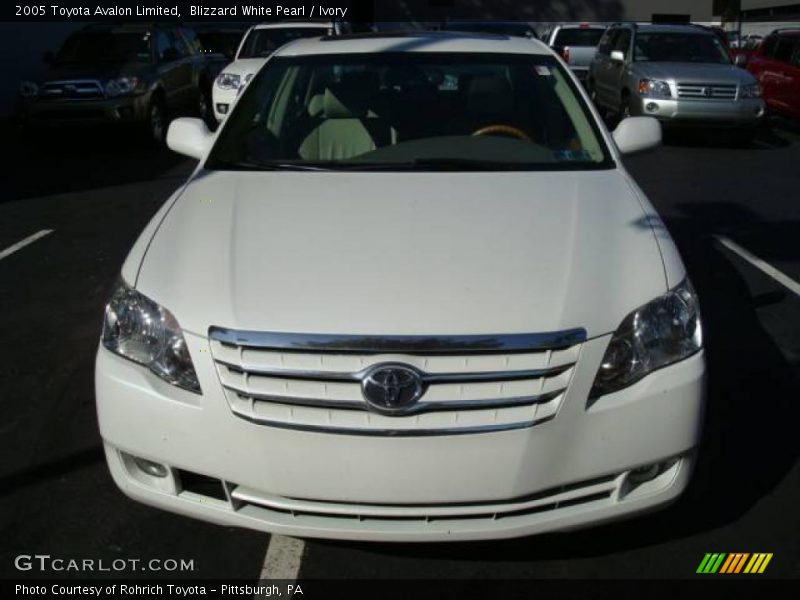 Blizzard White Pearl / Ivory 2005 Toyota Avalon Limited