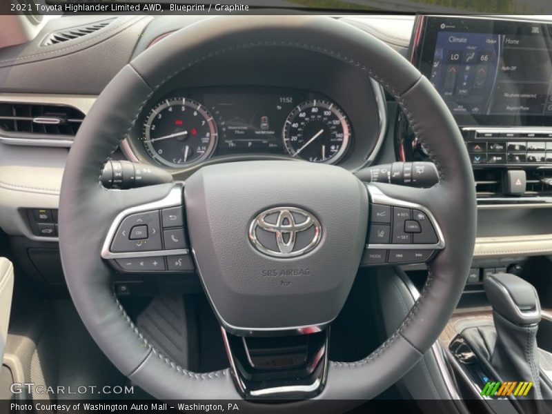 Blueprint / Graphite 2021 Toyota Highlander Limited AWD