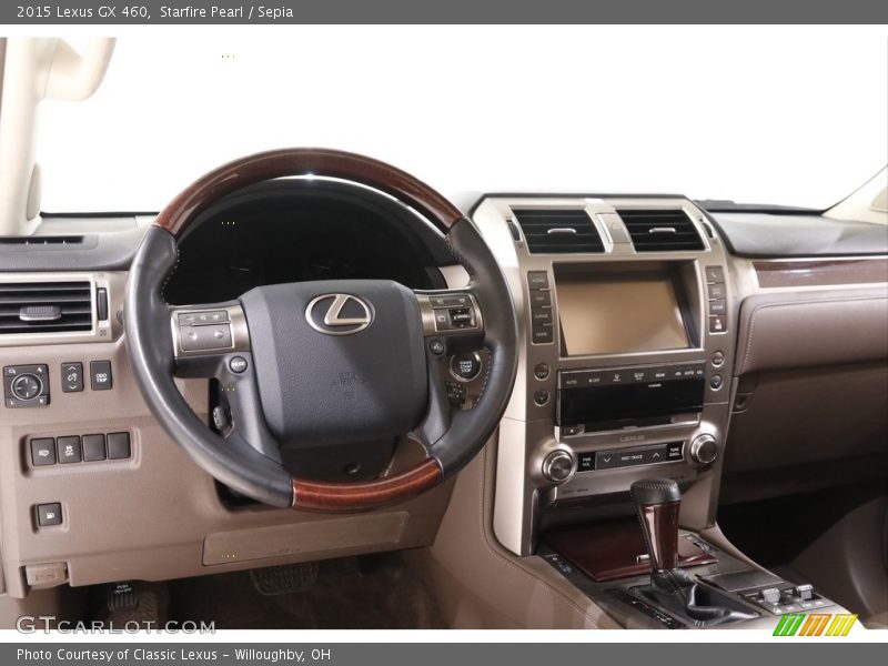 Starfire Pearl / Sepia 2015 Lexus GX 460