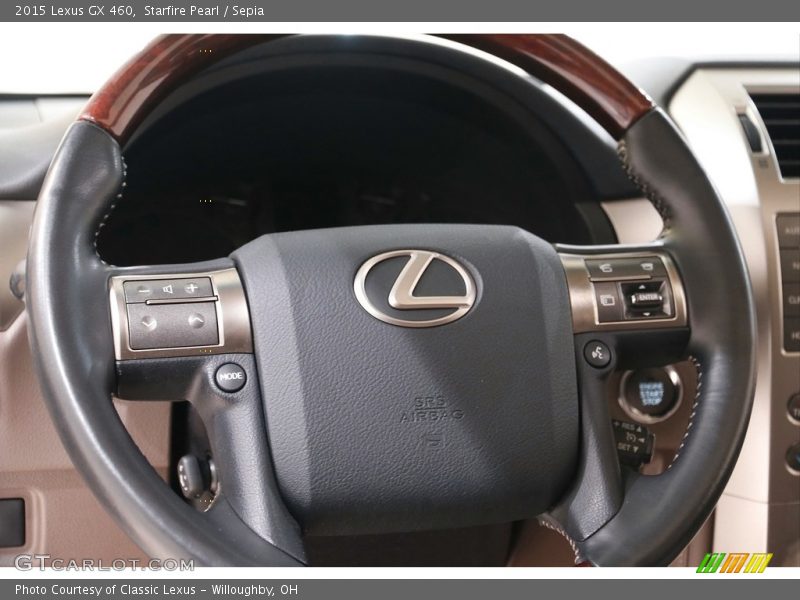 Starfire Pearl / Sepia 2015 Lexus GX 460