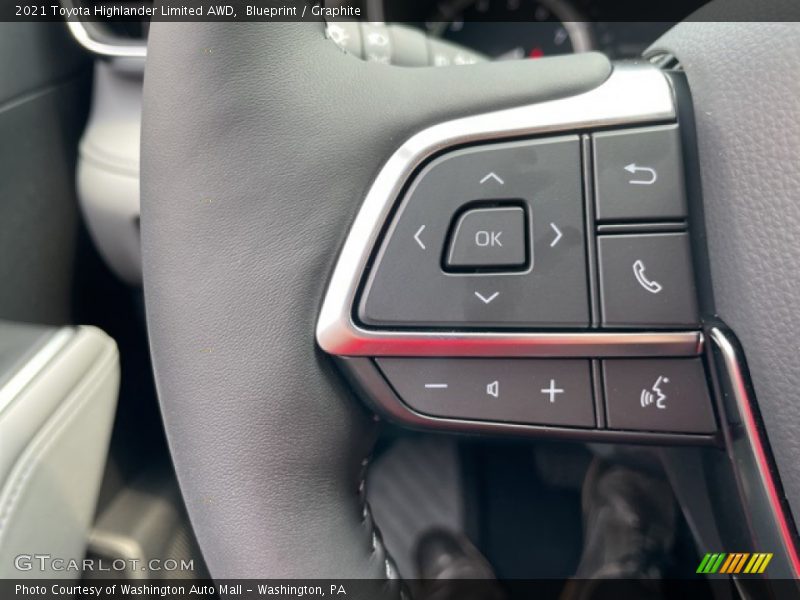 Blueprint / Graphite 2021 Toyota Highlander Limited AWD
