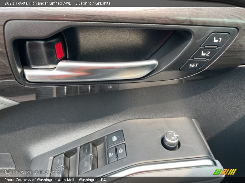 Blueprint / Graphite 2021 Toyota Highlander Limited AWD