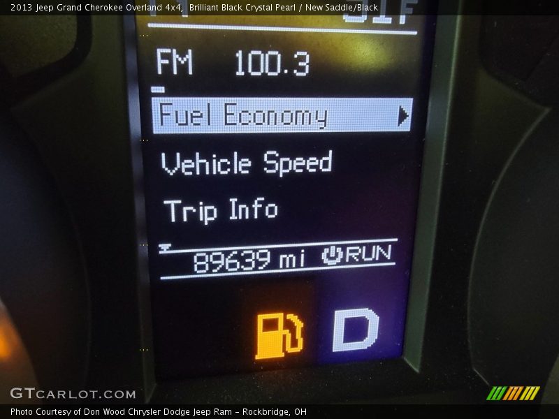 Brilliant Black Crystal Pearl / New Saddle/Black 2013 Jeep Grand Cherokee Overland 4x4