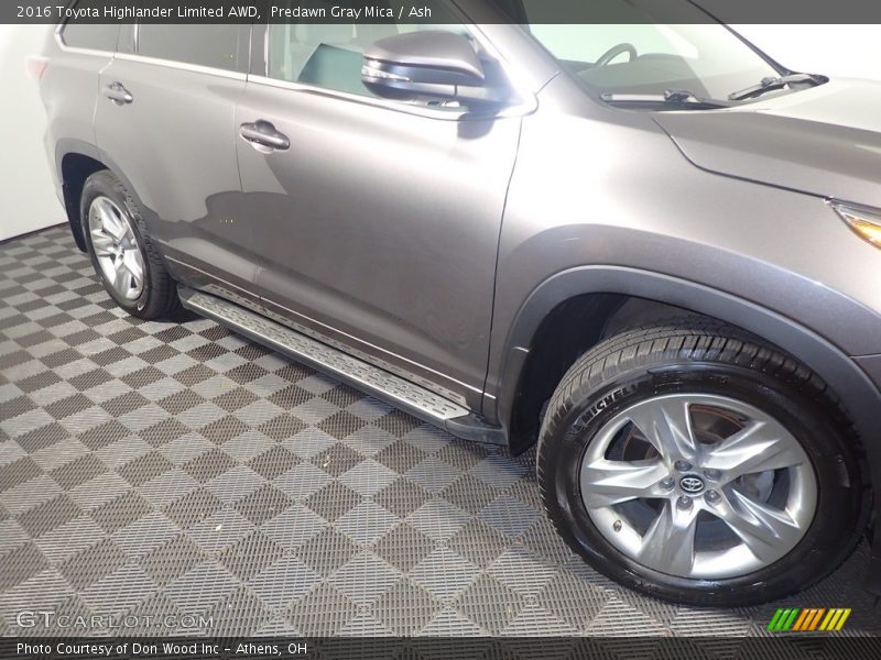 Predawn Gray Mica / Ash 2016 Toyota Highlander Limited AWD