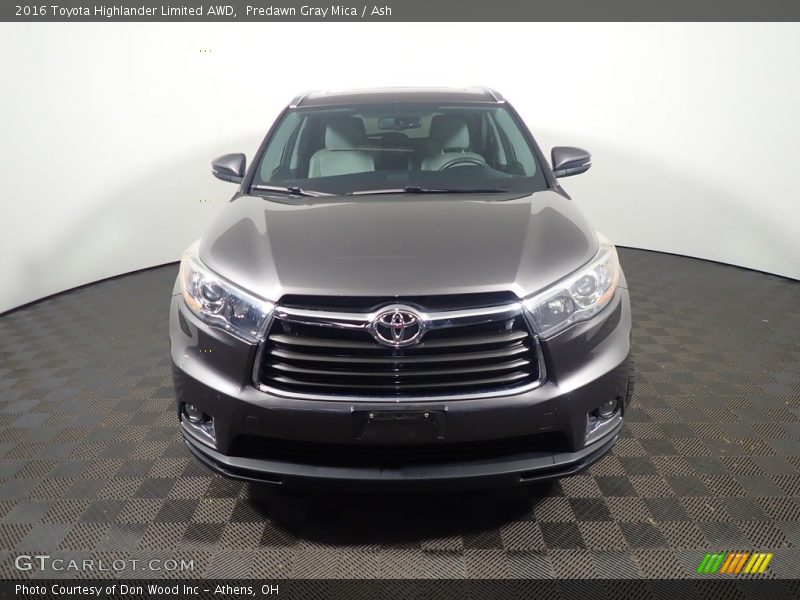 Predawn Gray Mica / Ash 2016 Toyota Highlander Limited AWD