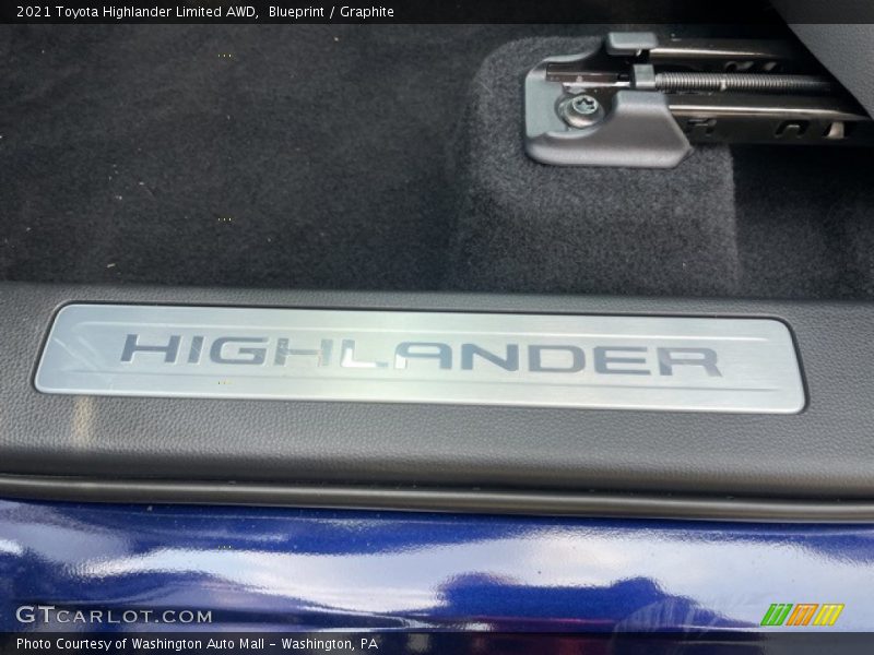 Blueprint / Graphite 2021 Toyota Highlander Limited AWD