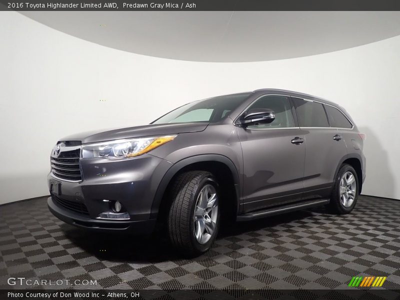 Predawn Gray Mica / Ash 2016 Toyota Highlander Limited AWD