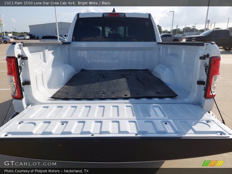 Bright White / Black 2021 Ram 1500 Lone Star Crew Cab 4x4
