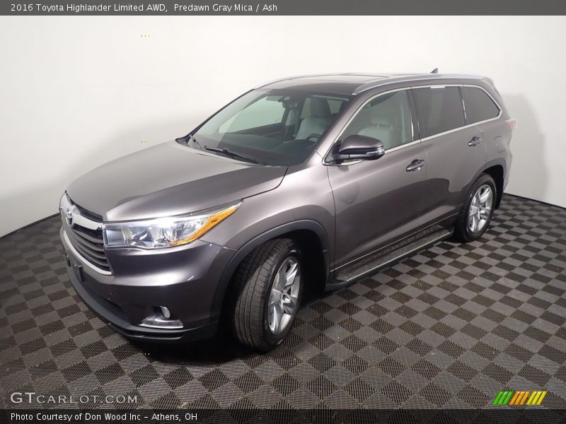 Predawn Gray Mica / Ash 2016 Toyota Highlander Limited AWD