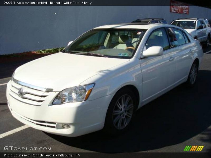 Blizzard White Pearl / Ivory 2005 Toyota Avalon Limited