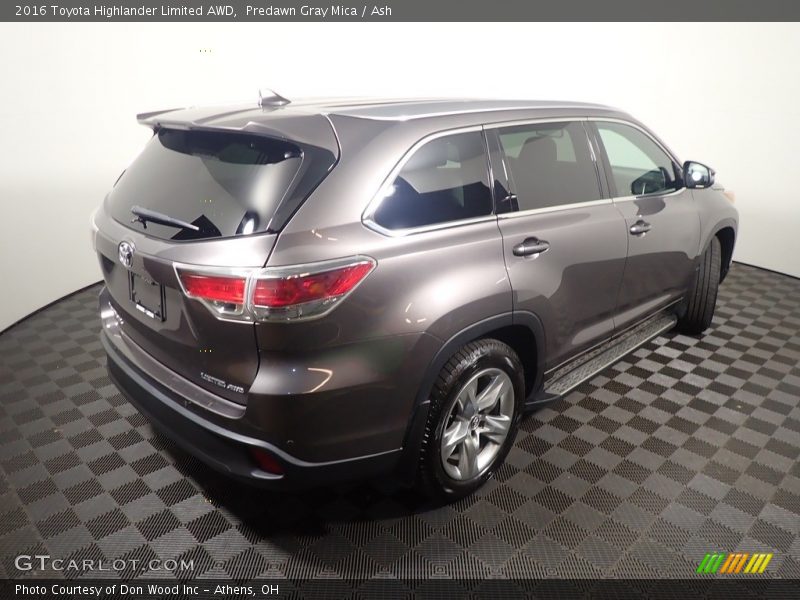 Predawn Gray Mica / Ash 2016 Toyota Highlander Limited AWD