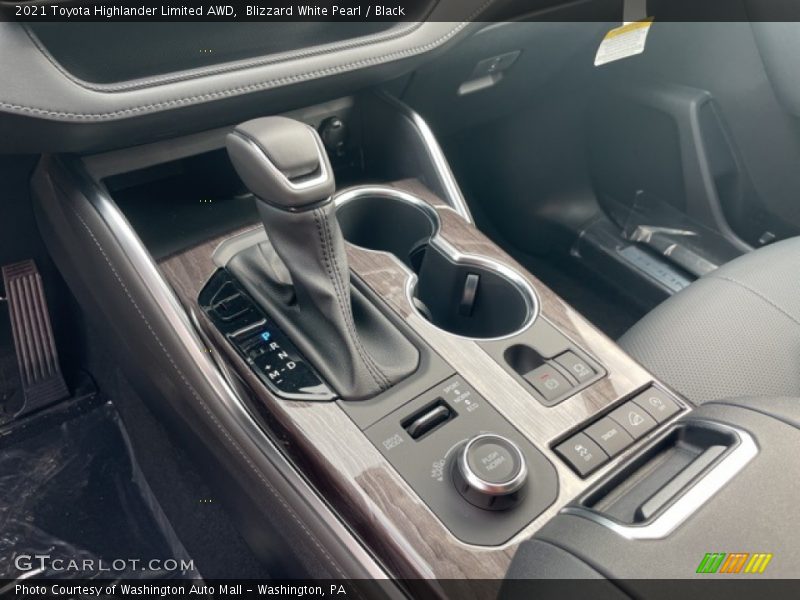 Blizzard White Pearl / Black 2021 Toyota Highlander Limited AWD