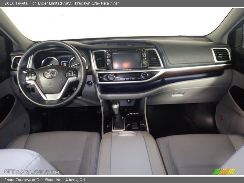 Predawn Gray Mica / Ash 2016 Toyota Highlander Limited AWD