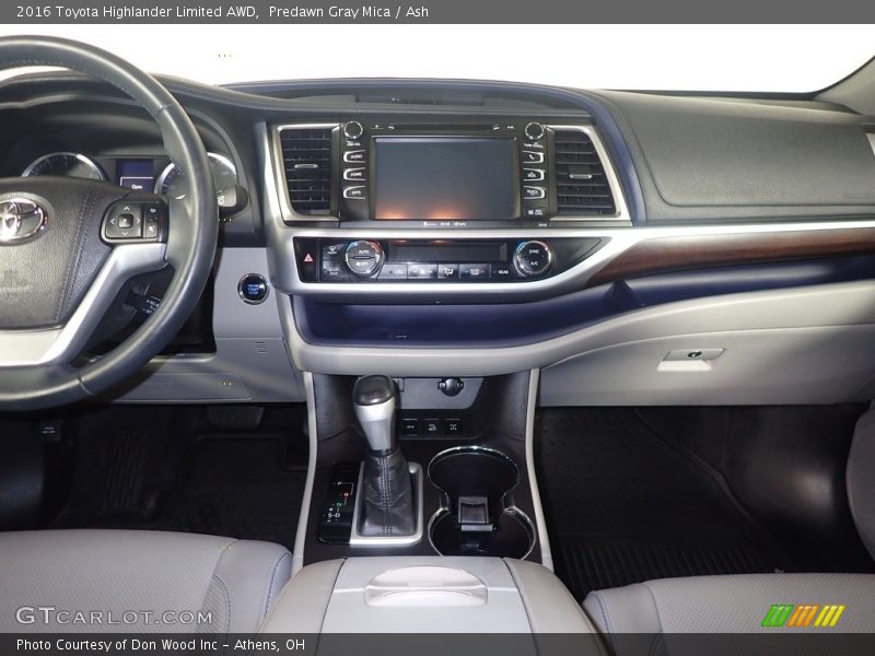 Predawn Gray Mica / Ash 2016 Toyota Highlander Limited AWD