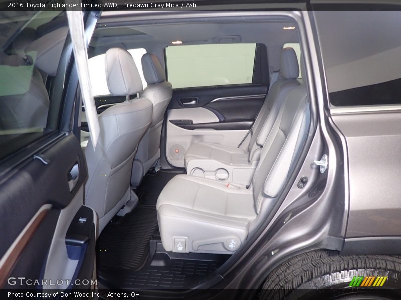 Predawn Gray Mica / Ash 2016 Toyota Highlander Limited AWD