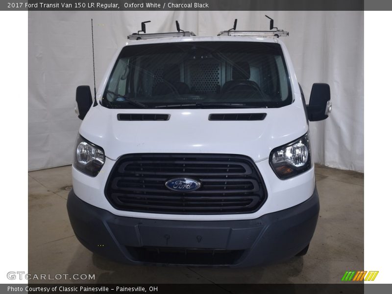 Oxford White / Charcoal Black 2017 Ford Transit Van 150 LR Regular